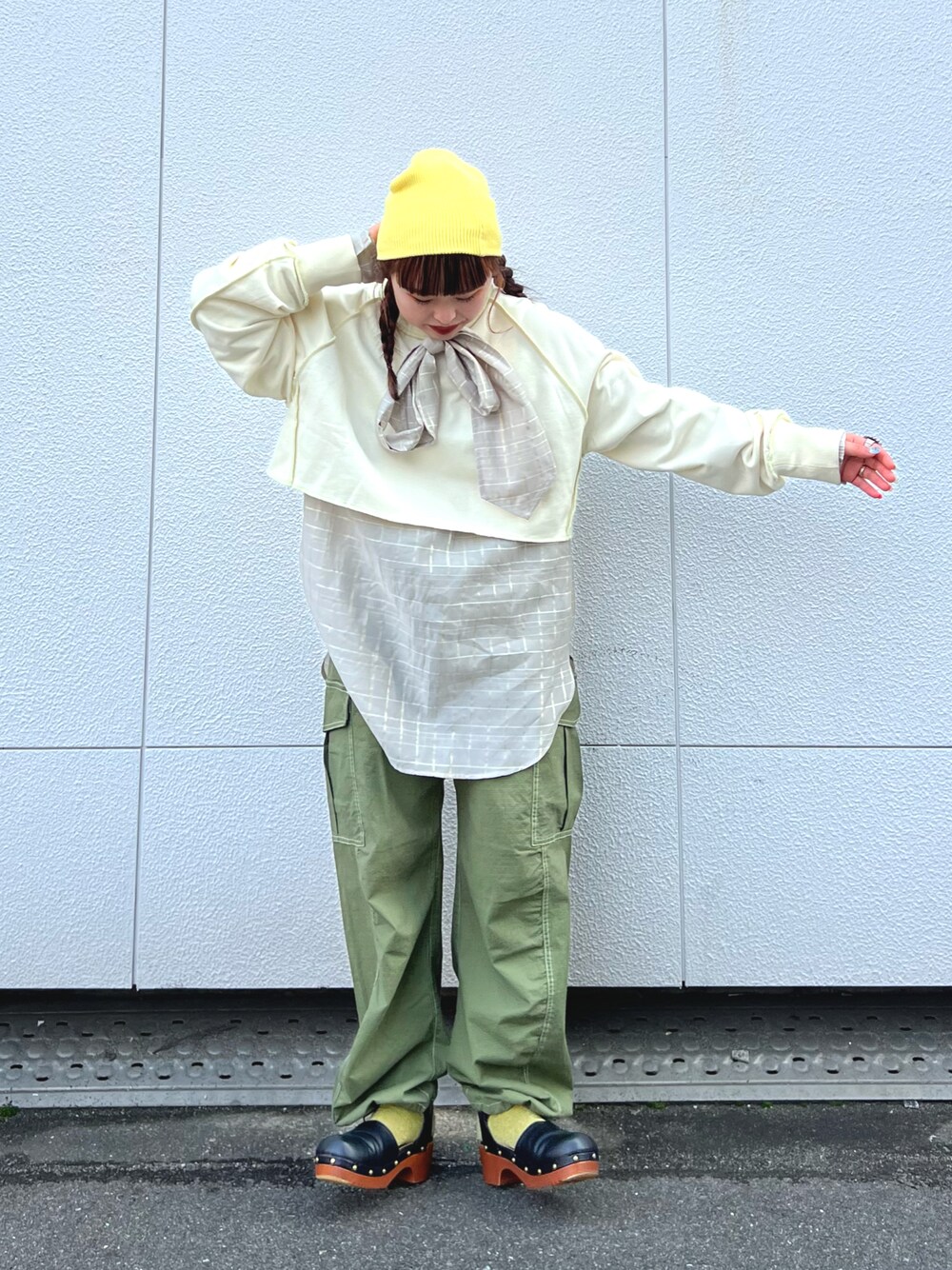 Ciaopanic - ボウタイ付シアーブラウス CIAOPANIC（チャオパニック）の「ボウタイ付シアーブラウス