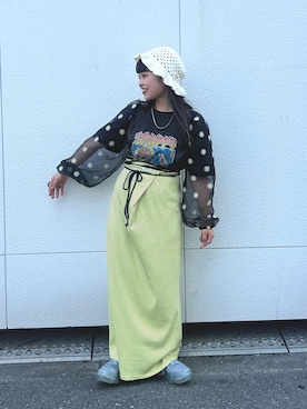 ゆ な ま る。 さん(レディース・151cm)の夏コーディネート