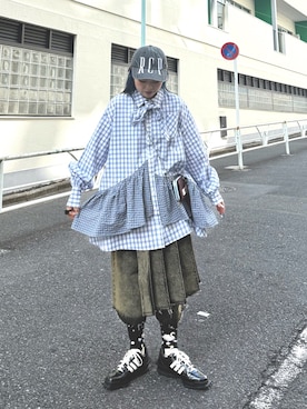 ゆ な ま る。 さん（レディース・151cm）の春コーディネート