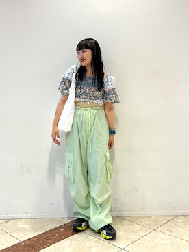 ゆ な ま る。 さん（レディース・151cm）の夏コーディネート