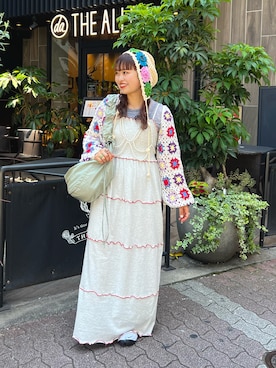 「アイテム（ワンピース/ドレス）」を使った、ゆ な ま る。 さん（レディース・151cm・20代）の夏コーディネート