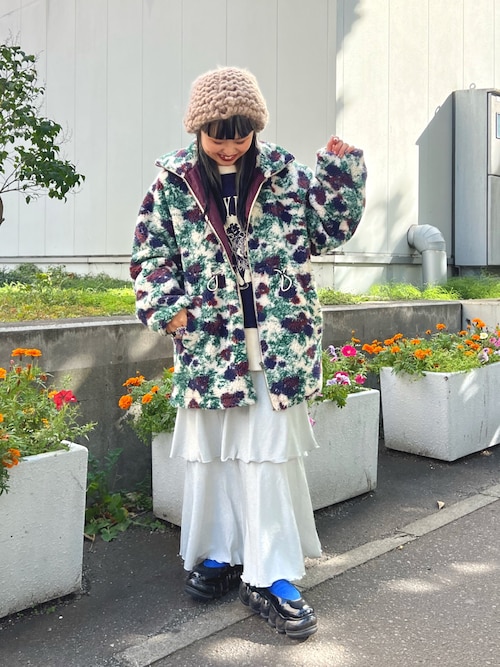 CIAOPANIC（チャオパニック）の「【23AW】スタンドカラードロストボア