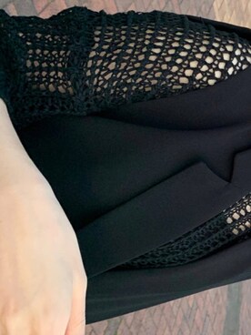 「ZARA（ザラ）のアイテム（ジャケット/アウター、ブラック系）」を使った、.さん（レディース・159cm）の秋コーディネート