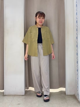 SO(R)Aさん（レディース・157cm）の夏コーディネート