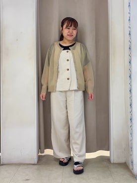 SO(R)Aさん（レディース・157cm）の夏コーディネート
