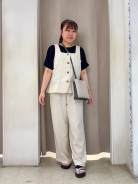 SO(R)Aさん（レディース・157cm）の夏コーディネート