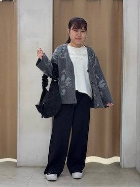 「DRESKIP（ドレスキップ）のアイテム」を使った、SO(R)Aさん（レディース・157cm）の秋コーディネート