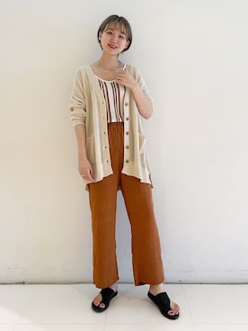 ちゃんおのさん（レディース・166cm）の夏コーディネート