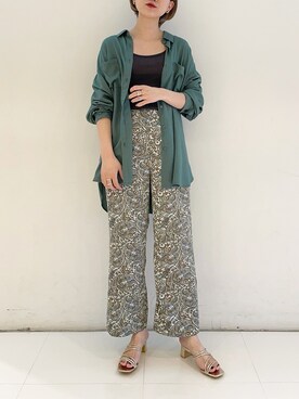 ちゃんおのさん(レディース・166cm)の夏コーディネート