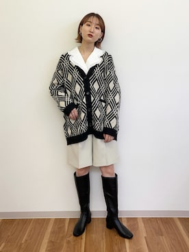 ちゃんおのさん（レディース・166cm）の冬コーディネート