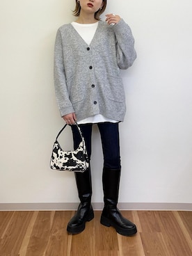 ちゃんおのさん（レディース・166cm）の冬コーディネート