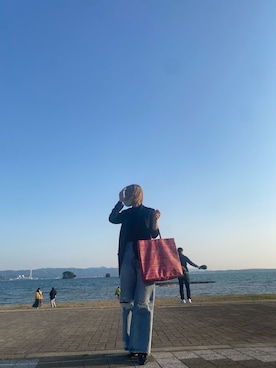 「e.a.B（エーアーベー）のアイテム」を使った、rさん（レディース・159cm）の春コーディネート