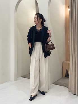 カプリシューレマージュ　ベージュジャケット CAPRICIEUX LE'MAGE（カプリシューレマージュ）｜レディースの