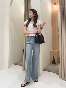 mori_lemageさん（レディース・167cm）の夏コーディネート