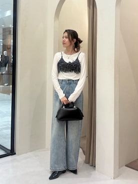 「高身長女子」｜mori_lemageさん（レディース・167cm）の秋コーディネート