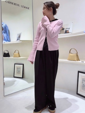 mori_lemageさん（レディース・166cm）の冬コーディネート