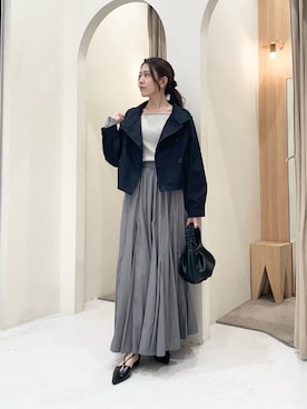 mori_lemageさん（レディース・167cm）の春コーディネート