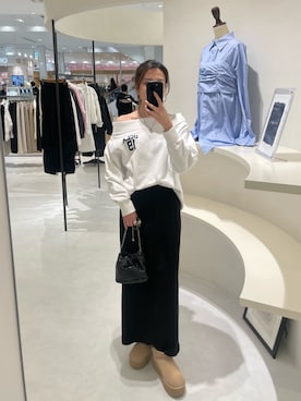 mori_lemageさん（レディース・166cm）の冬コーディネート