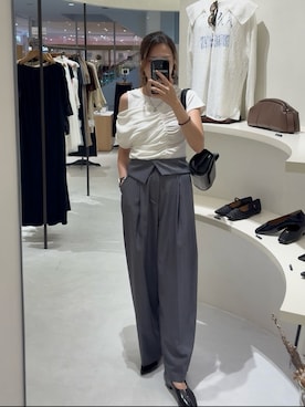 「骨格ナチュラル」｜mori_lemageさん（レディース・167cm）の夏コーディネート