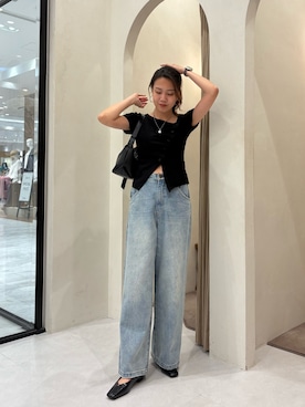 「アイテム（パンプス）」を使った、mori_lemageさん（レディース・167cm）の夏コーディネート
