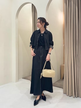 「骨格ナチュラル」｜mori_lemageさん（レディース・167cm）の夏コーディネート