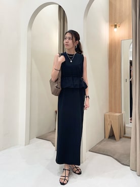 「ぺプラム」｜mori_lemageさん（レディース・166cm）の夏コーディネート