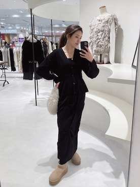 mori_lemageさん（レディース・166cm）の冬コーディネート