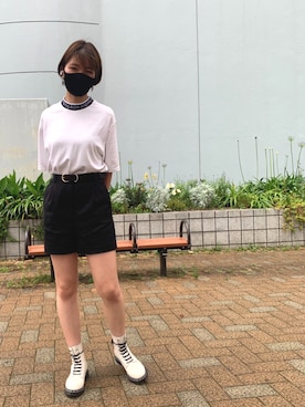 「おさんぽスタイル」｜じゅなさん（レディース・162cm）の夏コーディネート