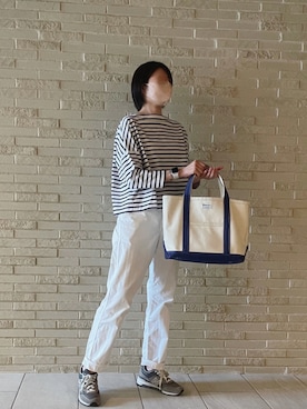 「マリンコーデ」｜「アイテム（腕時計）」を使った、バルサンさん（レディース・162cm）の春コーディネート