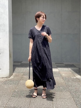 「BKhome（ビーケーホーム）のアイテム」を使った、mikiteeさん（レディース・166cm）の夏コーディネート