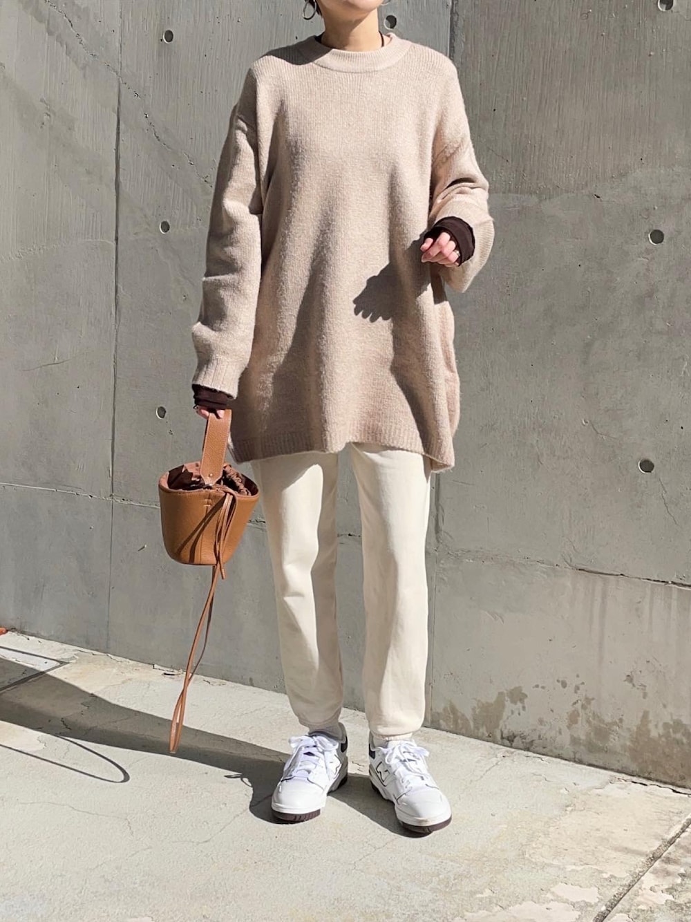 C6603 オーバースウェット×ニットパンツコーデ スウェットコーディネート特集 | k3 online store