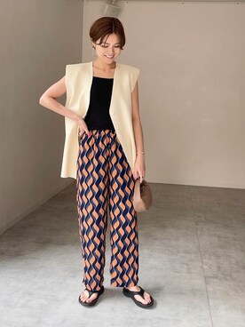 mikiteeさん（レディース・166cm）の夏コーディネート