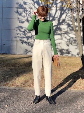 mikiteeさん（レディース・166cm）の冬コーディネート