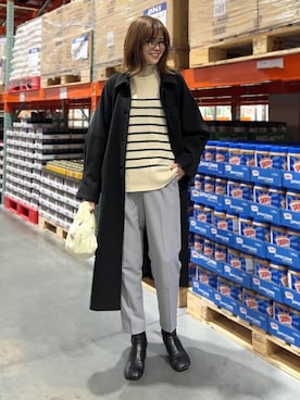 mikiteeさん（レディース・166cm）の冬コーディネート