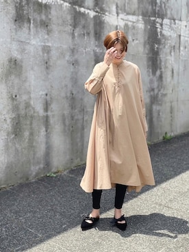 「BKhome（ビーケーホーム）のアイテム」を使った、mikiteeさん（レディース・166cm）の秋コーディネート