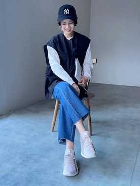 「abcmart」｜mikiteeさん（レディース・166cm）の冬コーディネート