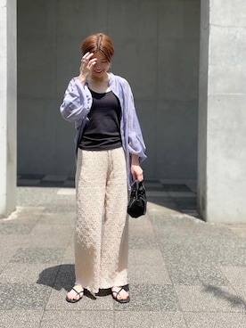 mikiteeさん（レディース・166cm）の夏コーディネート