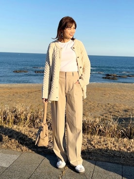 mikiteeさん（レディース・166cm）の冬コーディネート