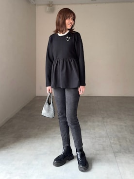 mikiteeさん（レディース・166cm）の冬コーディネート