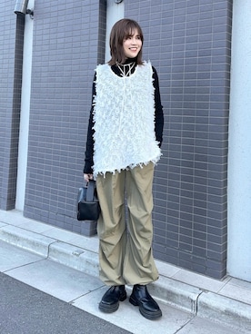 mikiteeさん（レディース・166cm）の冬コーディネート