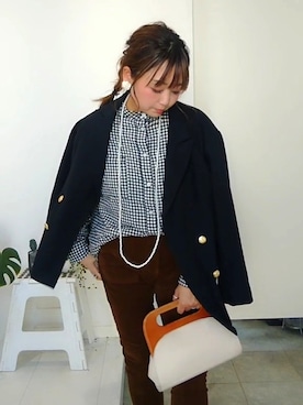 「RODEO CROWNS WIDE BOWL（ロデオクラウンズワイドボウル）のアイテム（その他アウター）」を使った、nさん（レディース・158cm）の春コーディネート