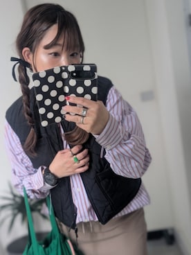 「アウトドアミックス」｜nさん（レディース・157cm）の春コーディネート
