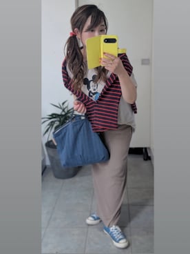 「FREAK'S STORE（フリークスストア）のアイテム（スカート）」を使った、nさん（レディース・157cm）の秋コーディネート