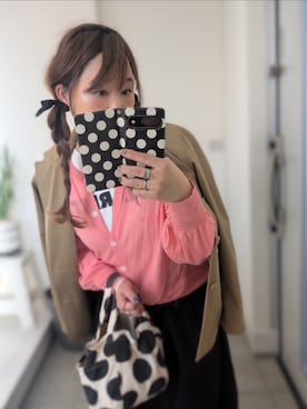 「Pierrot（ピエロ）のアイテム」を使った、nさん（レディース・157cm）の春コーディネート