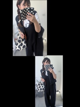 「リンガーTシャツ」｜nさん（レディース・157cm）の秋コーディネート