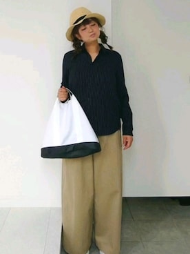 nさん（レディース・158cm）の夏コーディネート