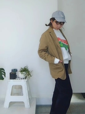 nさん（レディース・158cm）の秋コーディネート