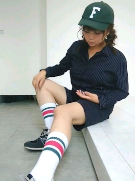 nさん（レディース・158cm）の夏コーディネート