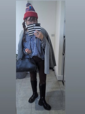 「PAGEBOY（ページボーイ）のアイテム」を使った、nさん（レディース・157cm）の秋コーディネート