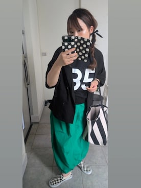 nさん（レディース・157cm）の夏コーディネート